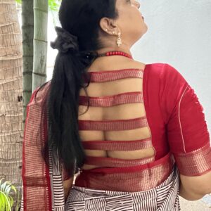 Customized Red Blouse