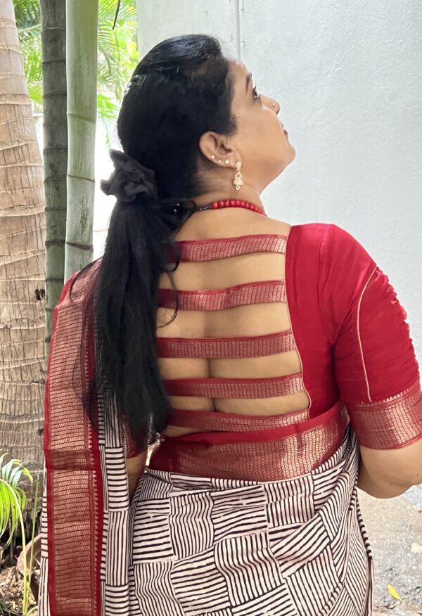 Customized Red Blouse